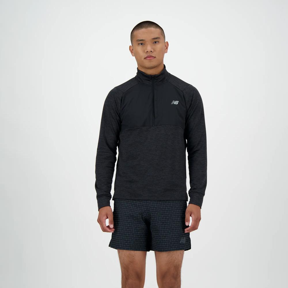 Férfi felső New Balance MT43204BK - fekete