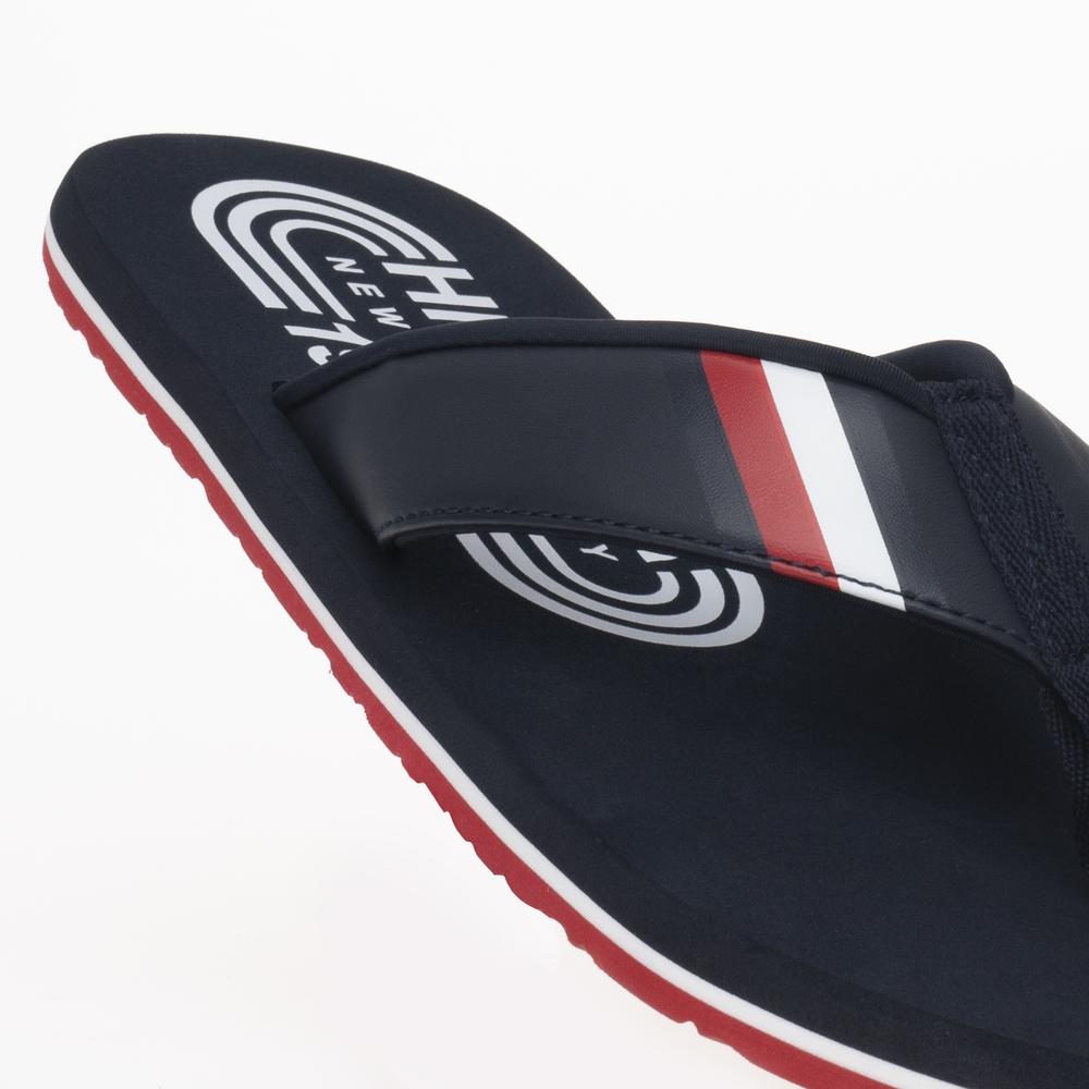 Flip Flop Tommy Hilfiger RWB Padded Beach Sandal FM0FM05137-DW5 - sötétkék