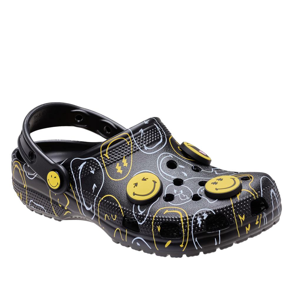 Unisex flip flop SmileyWorld Classic Clog 211693-90H - fekete