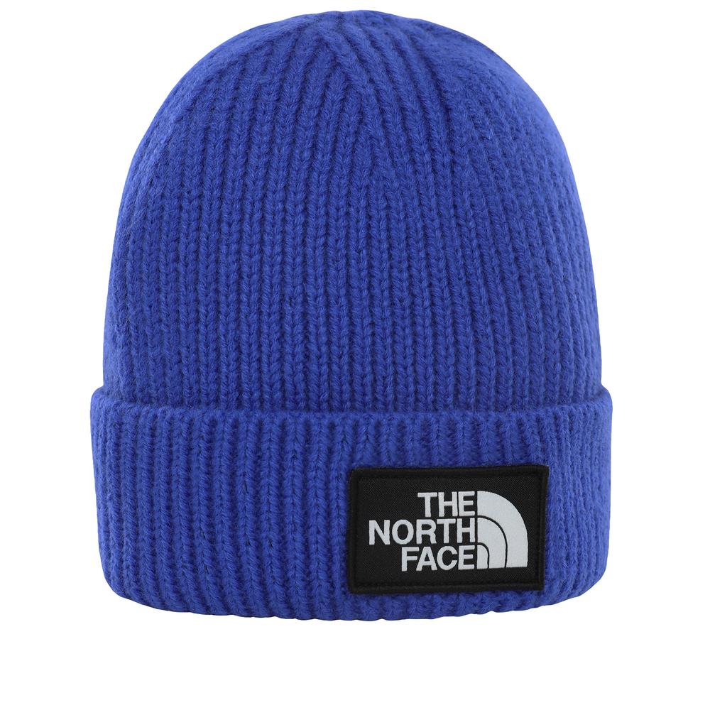 Téli sapka The North Face Logo Box Beanie 0A3FJXCZ61 - sötétkék