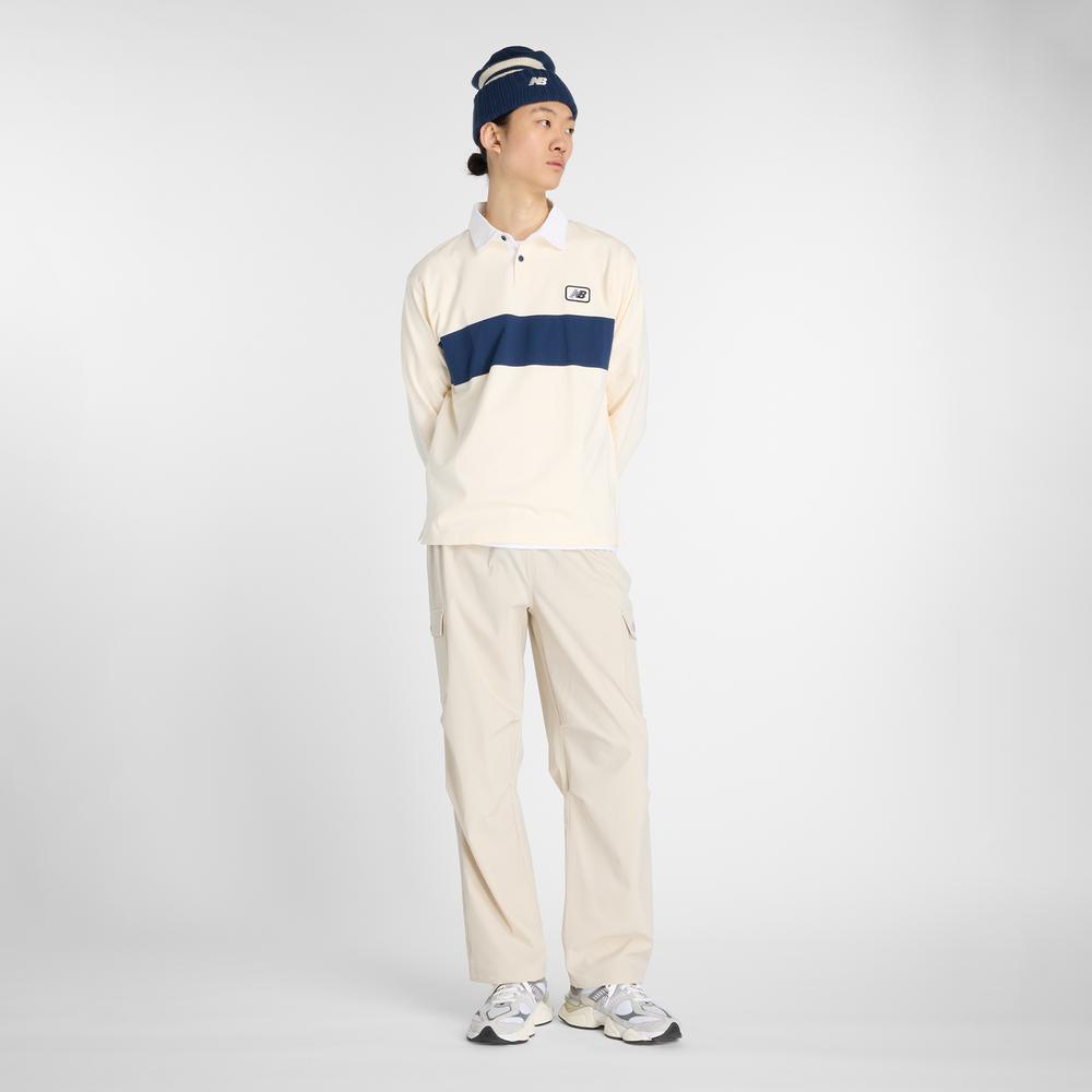 Férfi Ing New Balance MT53533PEF - bézs