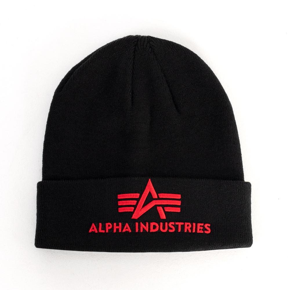 Sapka Alpha Industries 3D Beanie 16891094 - fekete