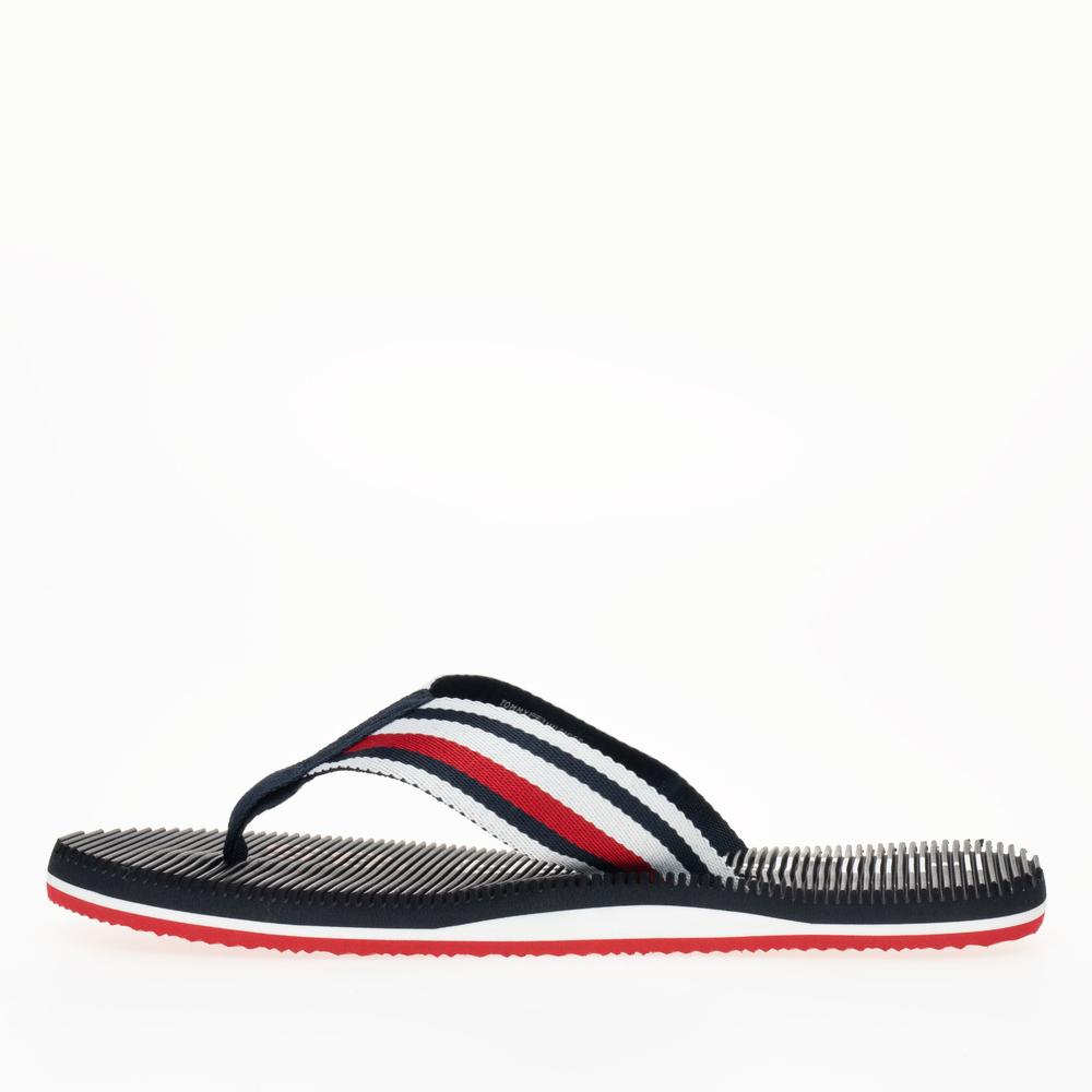 Flip Flop Tommy Hilfiger Massage Footbed Oly Beach Sandal FM0FM05025-DW5 - sötétkék