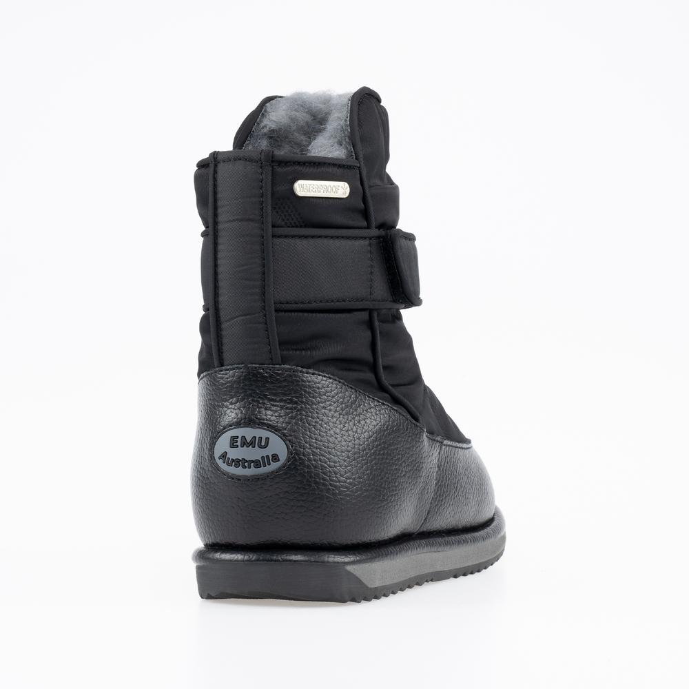 Cipő Emu Australia Roth K12360BLAK - fekete