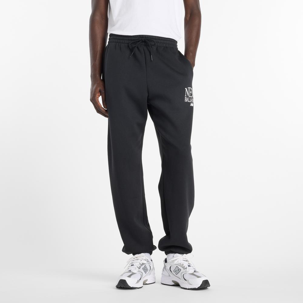 Férfi nadrág New Balance Reimagined Fleece Jogger MB61E74ABK - fekete