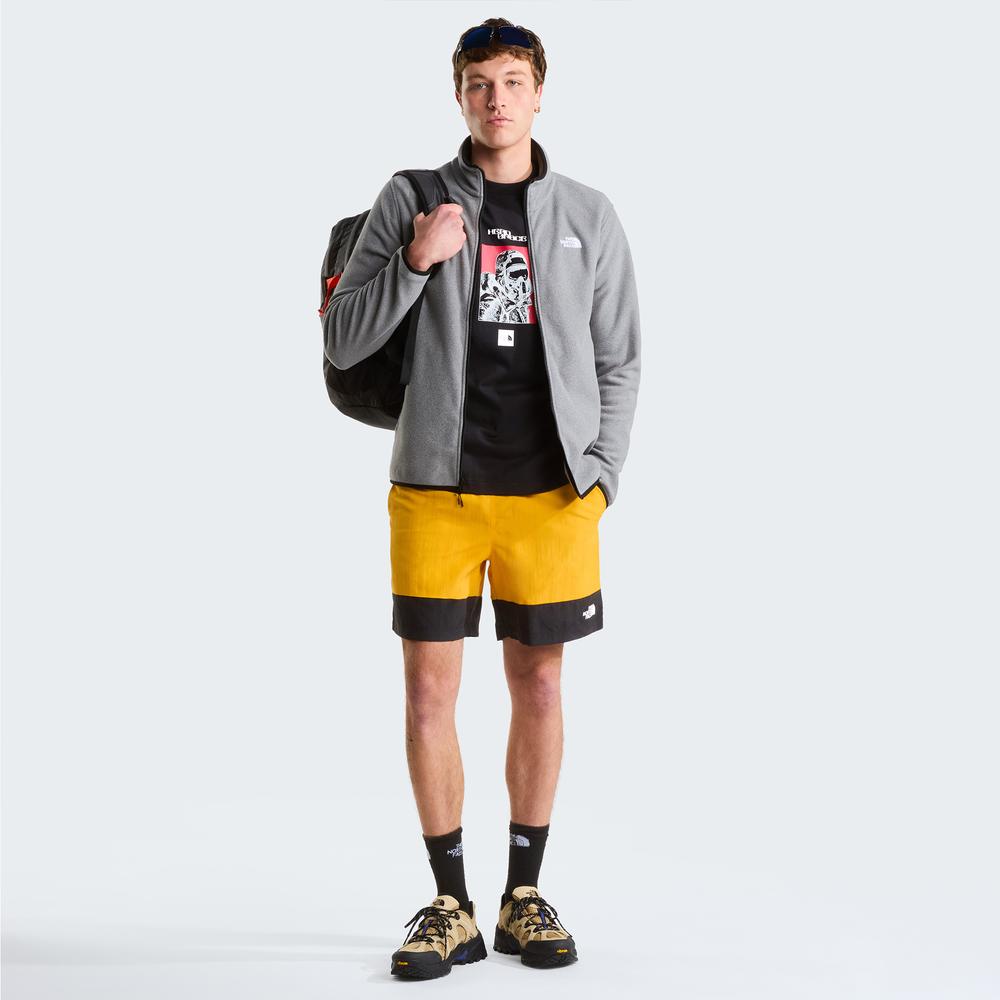 Férfi rövidnadrág The North Face Leynar 0A8FU8ZU31 - sárga