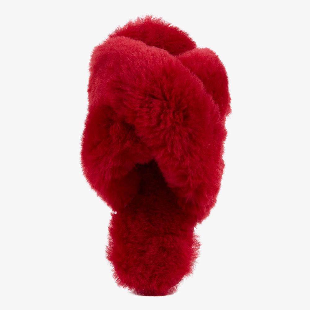 Női flip flop Emu Australia Mayberry W11573CHER - piros