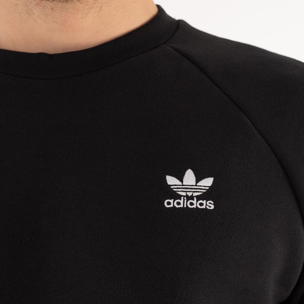 Pulóver adidas Adicolor Essentials Trefoil Crewneck H34645 - fekete