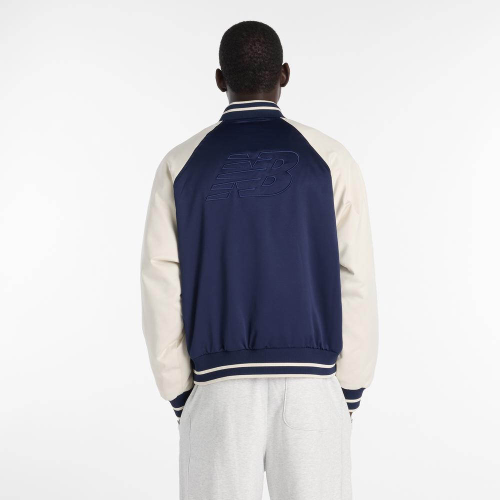 Férfi futódzseki New Balance MJ6102R7TNV - sötétkék