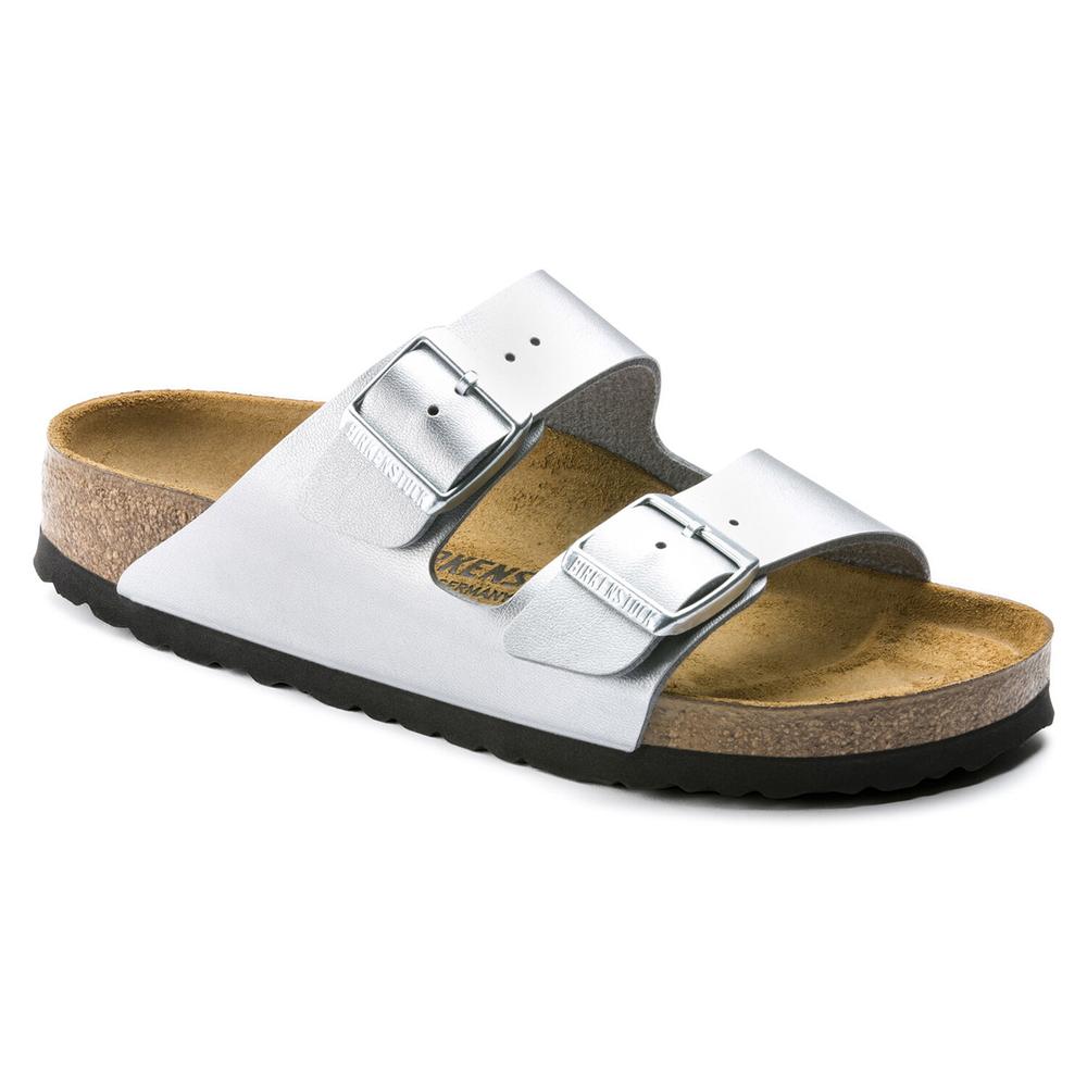 Flip Flop Birkenstock Arizona Birko-Flor 1012283- ezüst