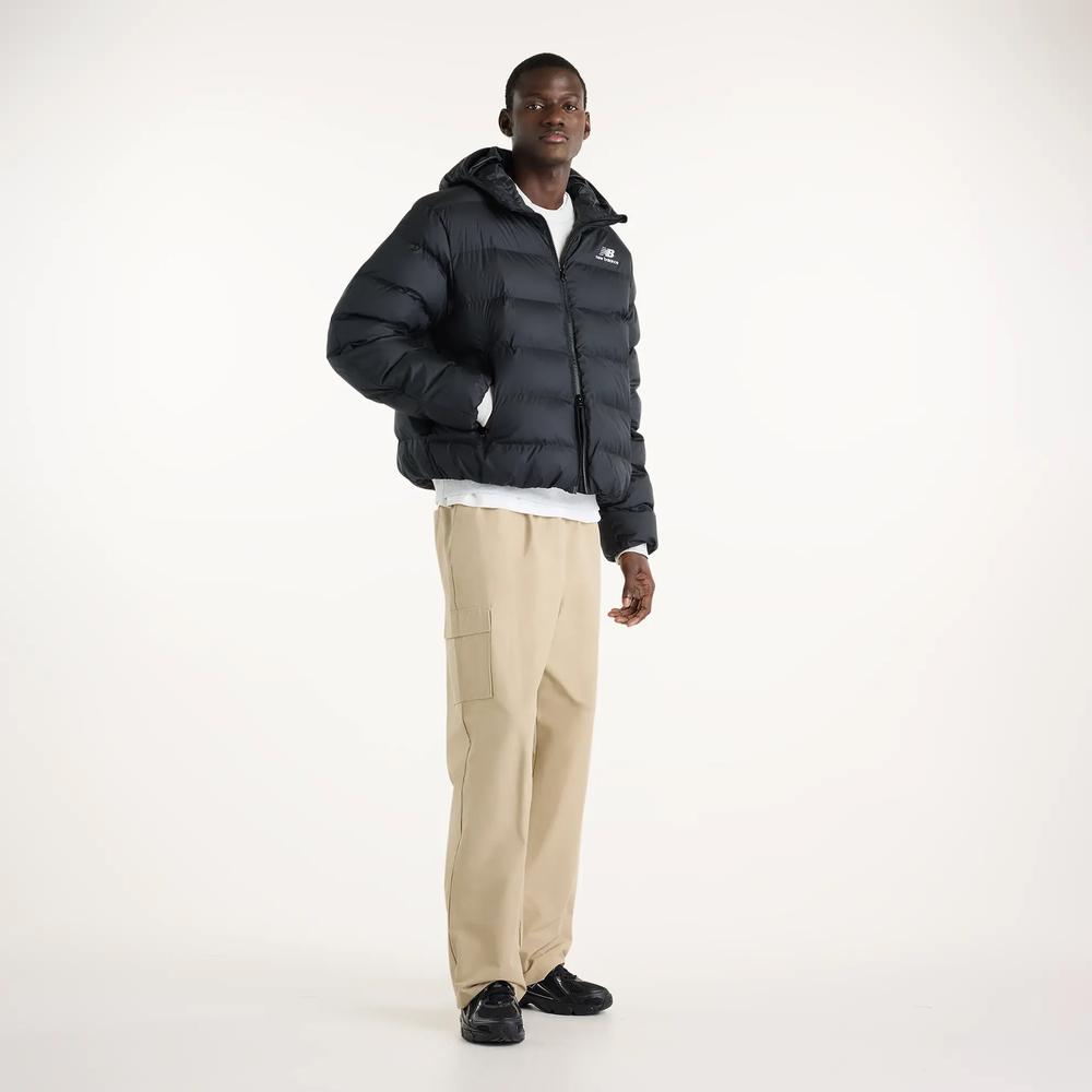 Férfi bunda New Balance Boston Puffer MJ62G17OBK - fekete