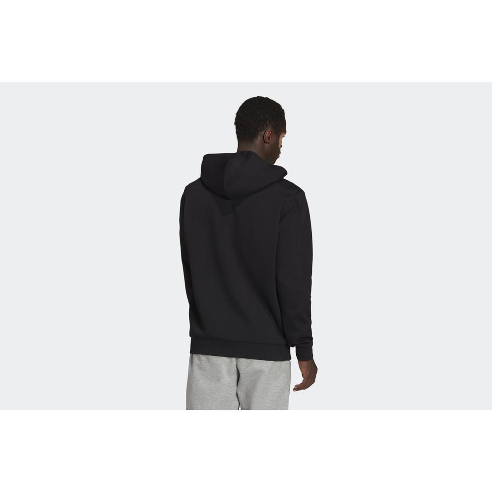 Pulóver adidas M FI DBLKNT FZ HA1416 - fekete