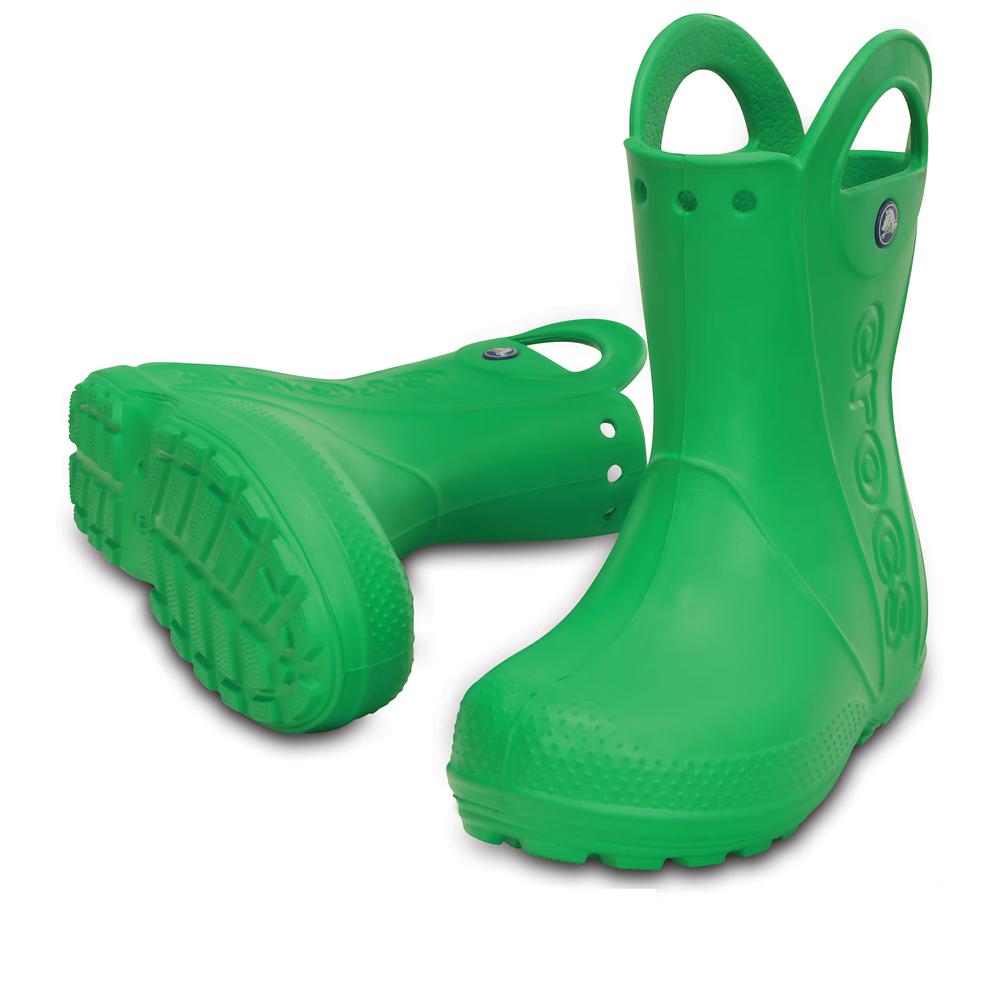 Crocs Handle It Rain Boot Kids 12803-3E8 - zöld