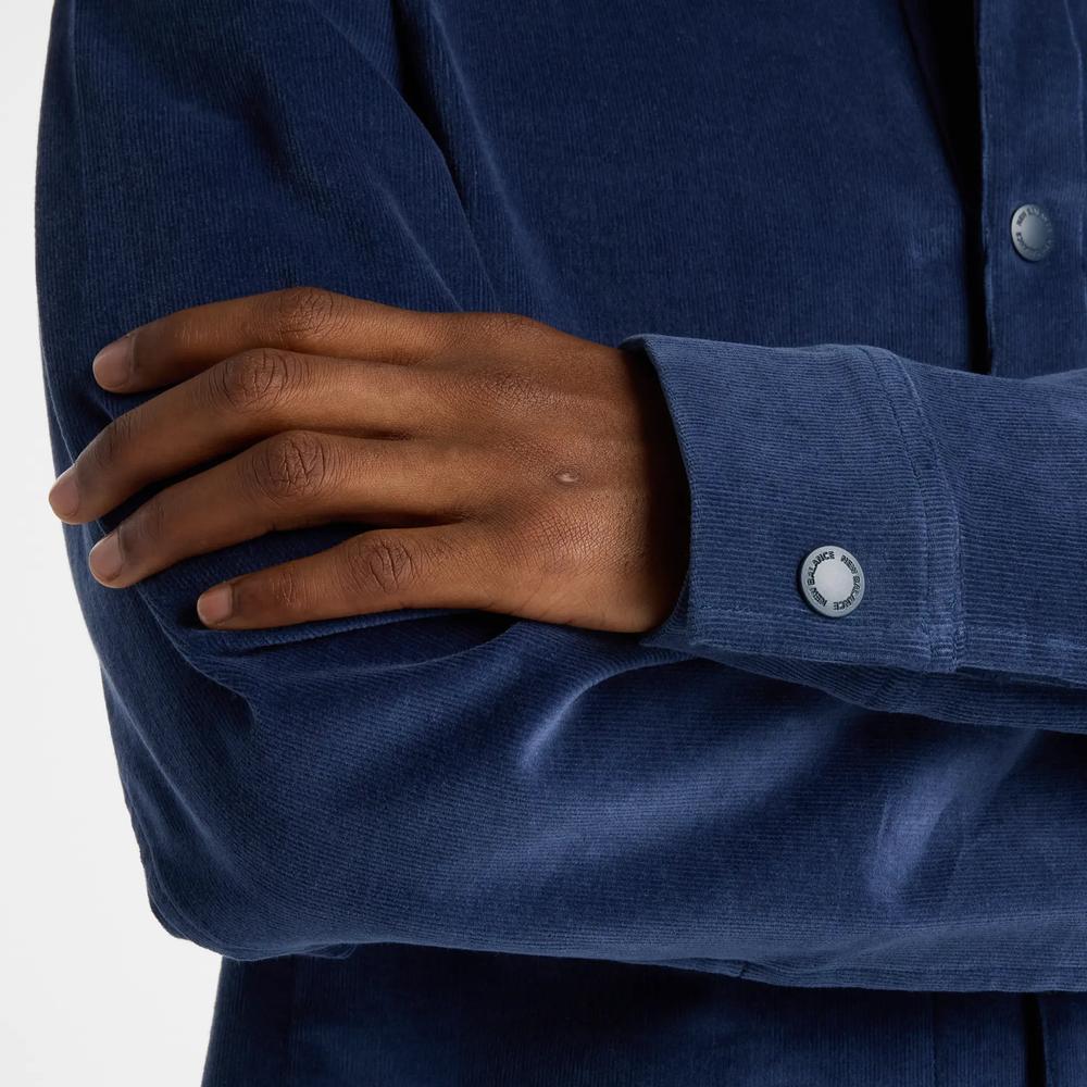 Férfi Ing New Balance MT53524NNY - sötétkék