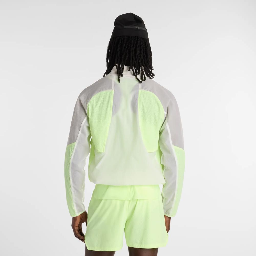 Férfi futódzseki New Balance MJ61U1I9AFG - fehér