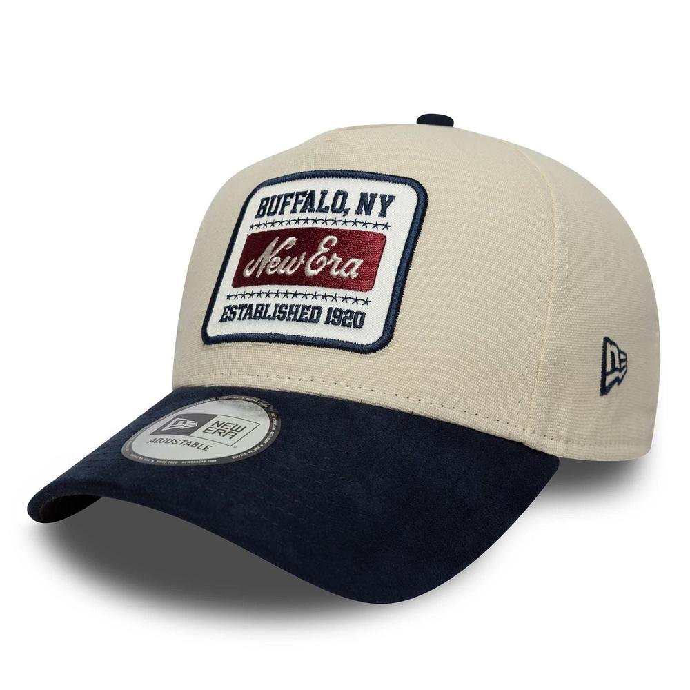 Sapka unisex New Era Patch Suede 9FORTY E-Frame 60771797 - bézs