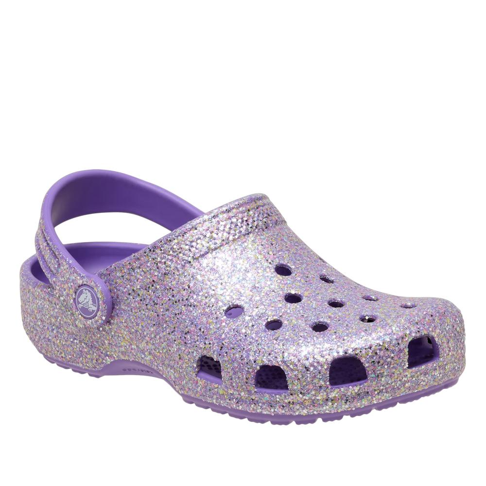 Flip Flop gyerek Crocs Classic Fantasy Glitter Clog 212561-510 - lila