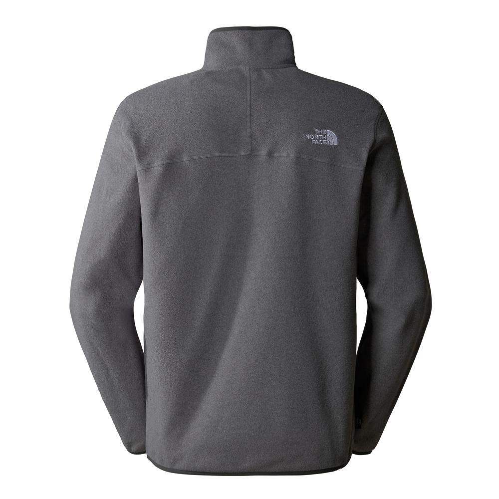 Pulóver férfi The North Face 100 Glacier 1/4 Zip Fleece 0A855W4HJ1 - szürke