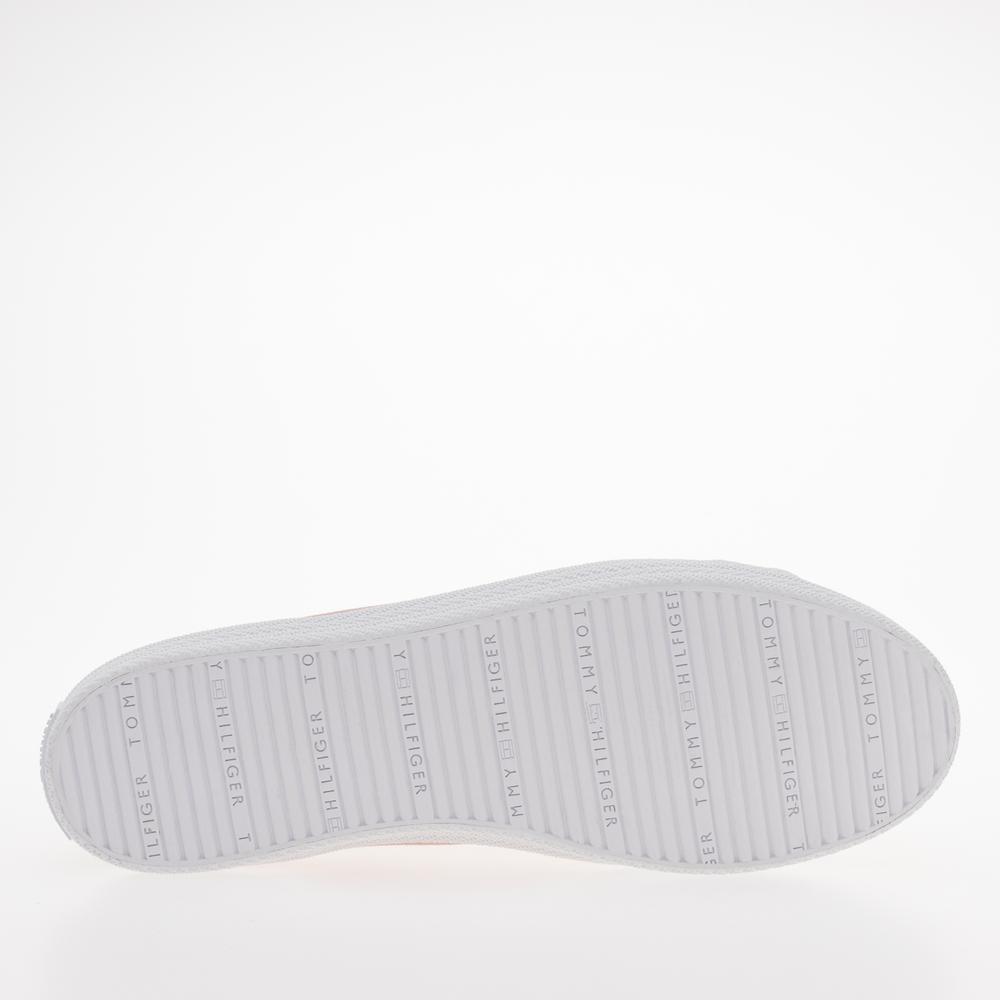 Cipő Tommy Hilfiger Essential Vulcanized Sneaker FW0FW07119-TQS - rózsaszín