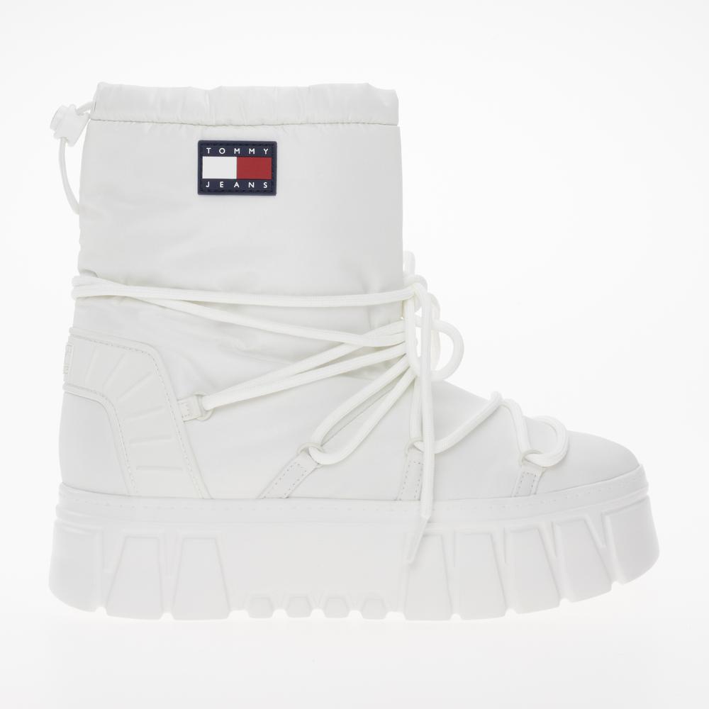 Cipő Tommy Jeans Hybrid Boot EN0EN02601-YBL - fehér