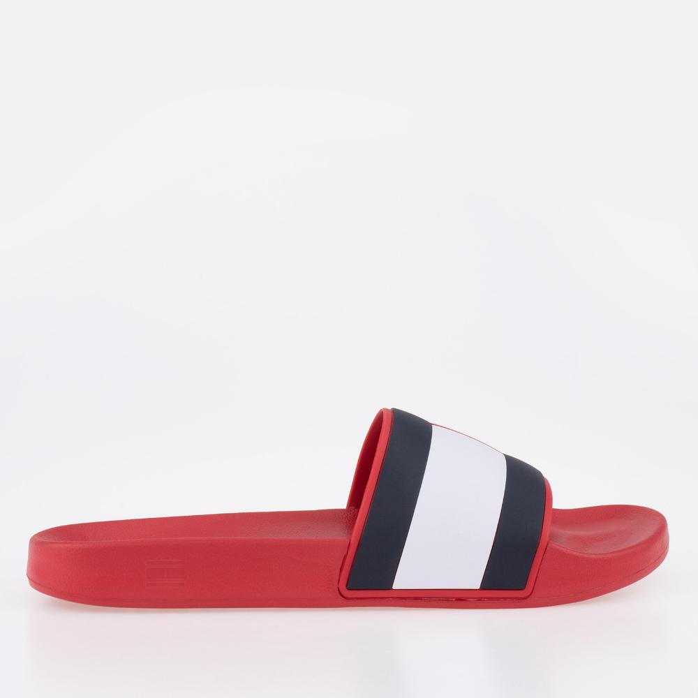 Flip Flop Tommy Hilfiger Rubber Flag Pool FM0FM04263-XLG - piros