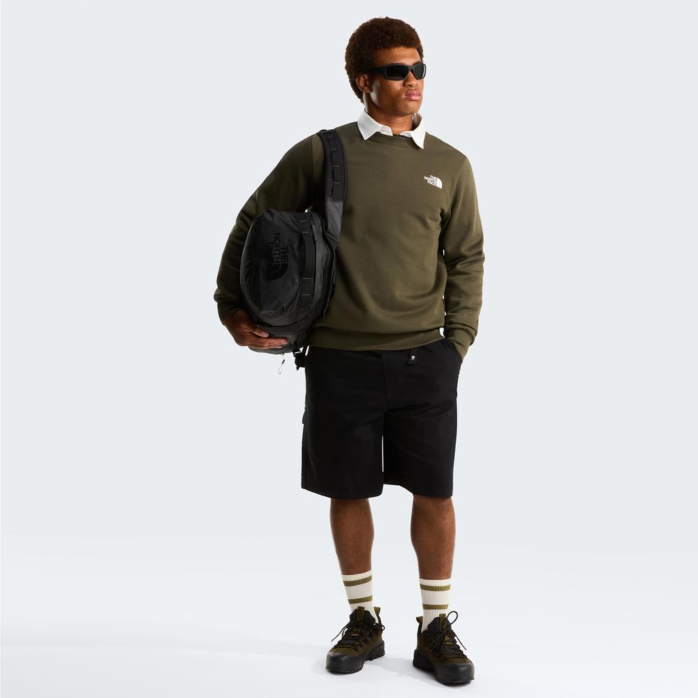 Pulóver férfi The North Face Simple Dome Crew 0A89FB21L1 - zöld
