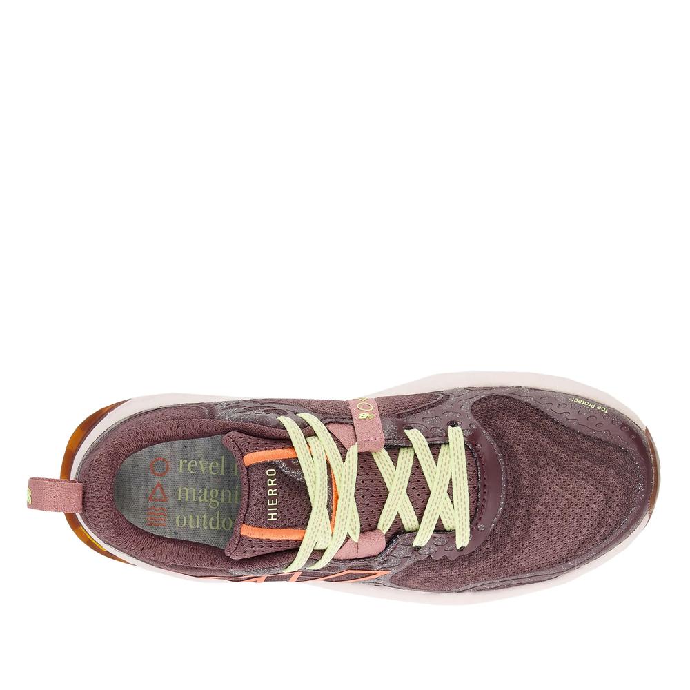 Férfi cipő New Balance Fresh Foam Hierro v8 WTHIERP8 - gesztenyebarna
