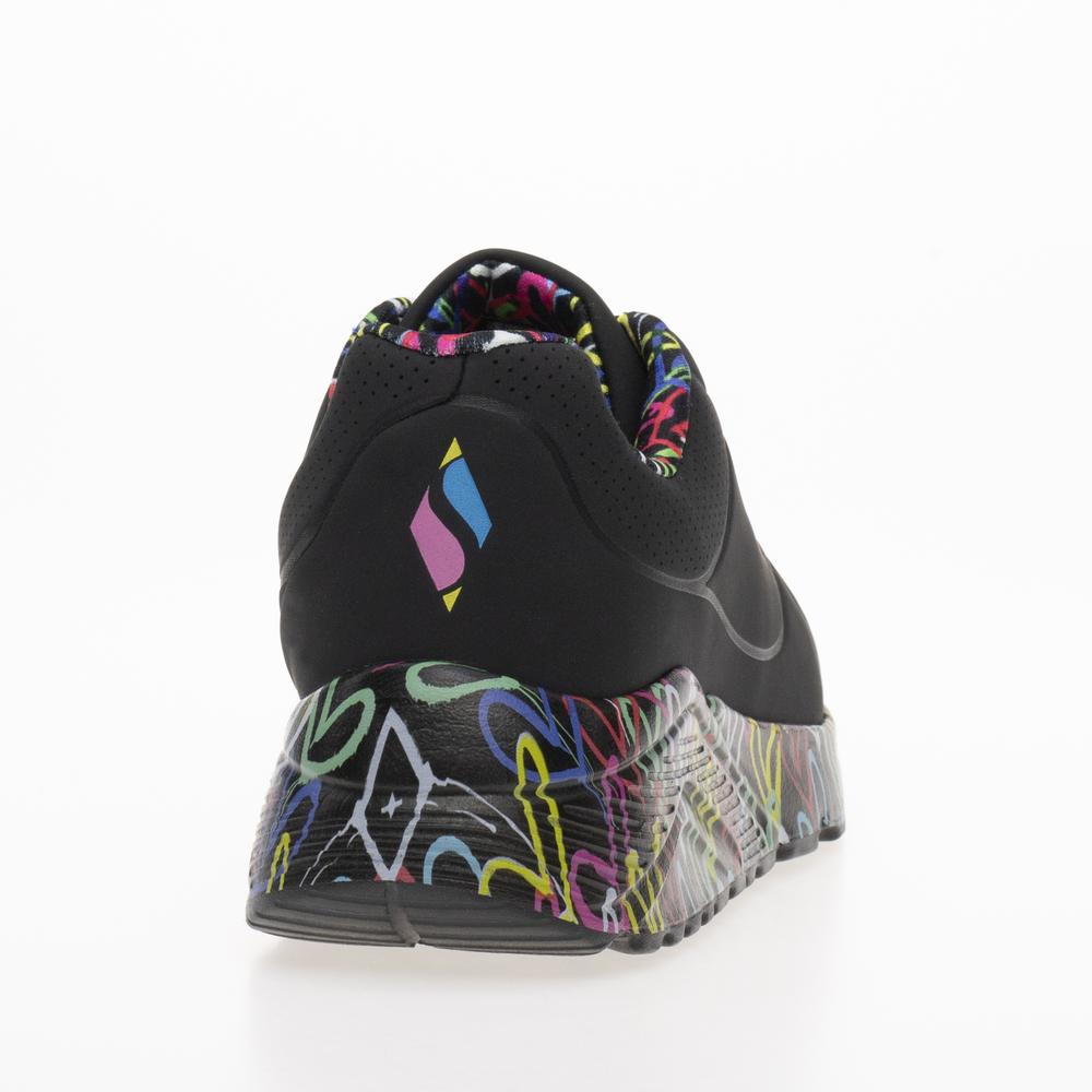 Cipő Skechers Uno Lite Lovely Luv 314976LBKMT - fekete