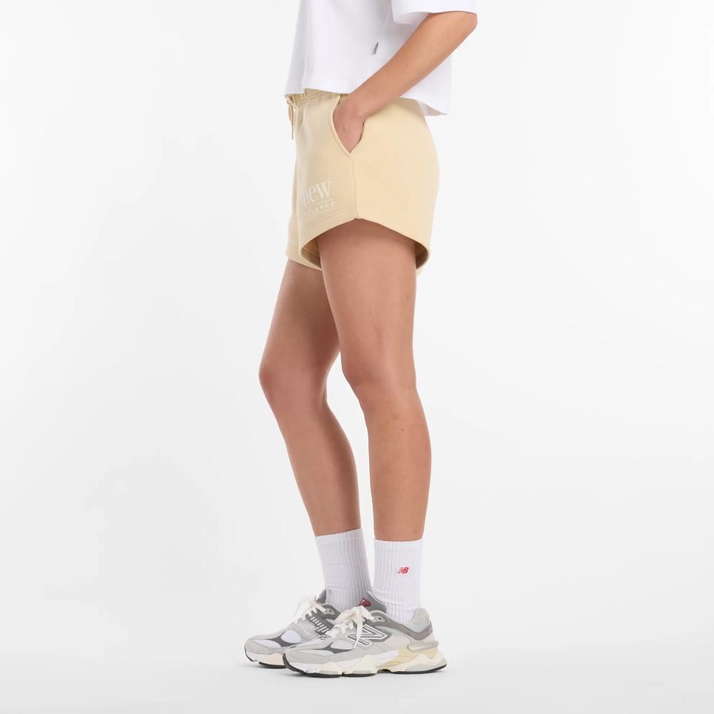 Női rövidnadrág New Balance WB61Y80AABC - bézs