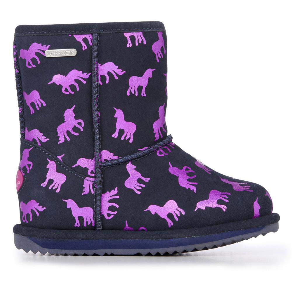Cipő Emu Australia Rainbow Unicorn Brumby K12373MIDN - többszínű