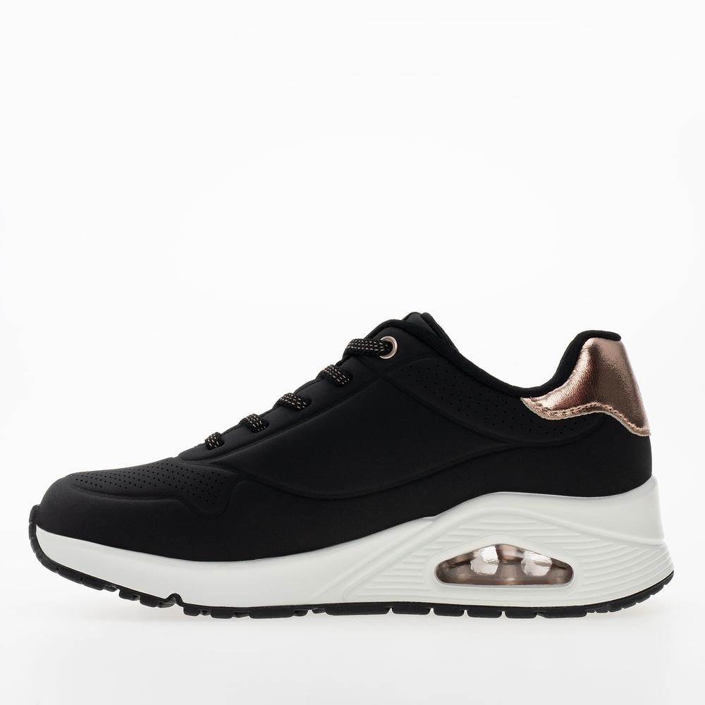 Cipő női Skechers Uno Shimmer Away 155196BLK - fekete