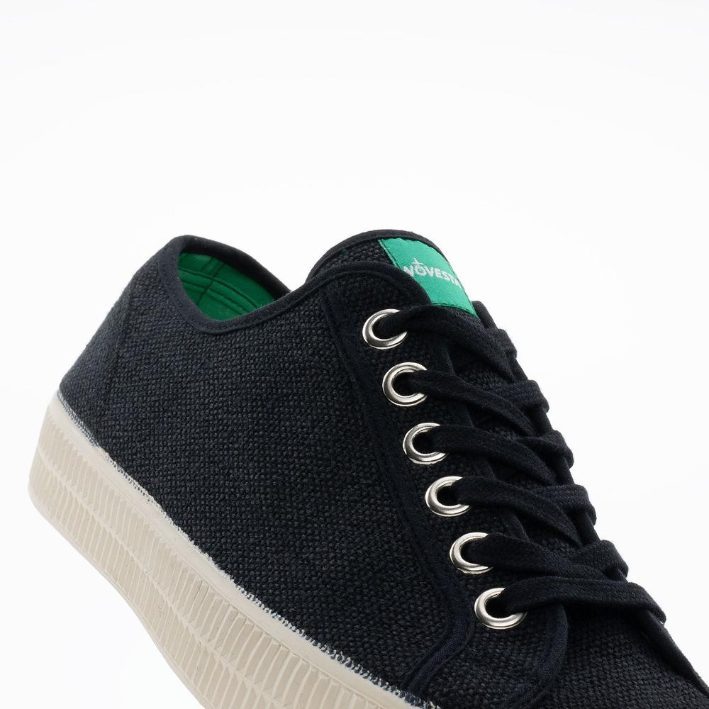 Unisex cipő Novesta Star Master Hemp N472009-NEG60Y123 - fekete
