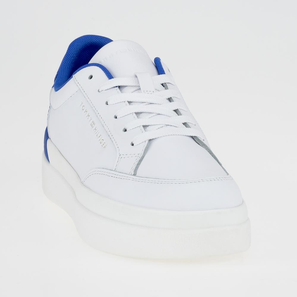 Cipő Tommy Hilfiger Feminine Sneaker With Color Pop FW0FW06896-0LA - fehér
