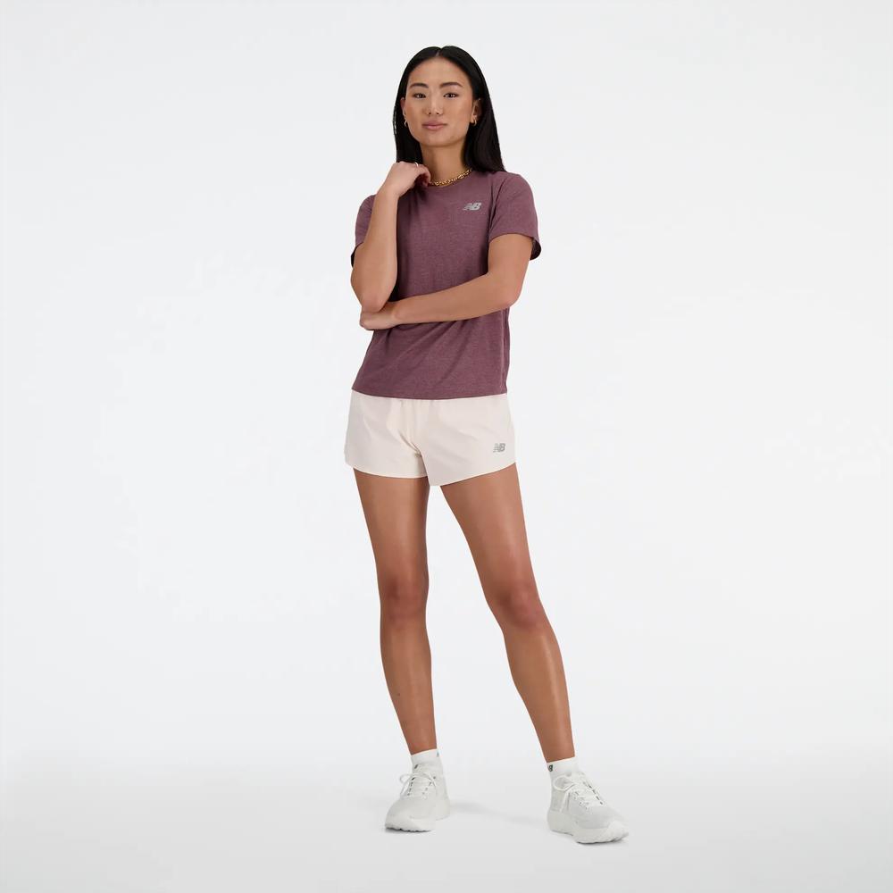Póló New Balance WT41253LRC - lila