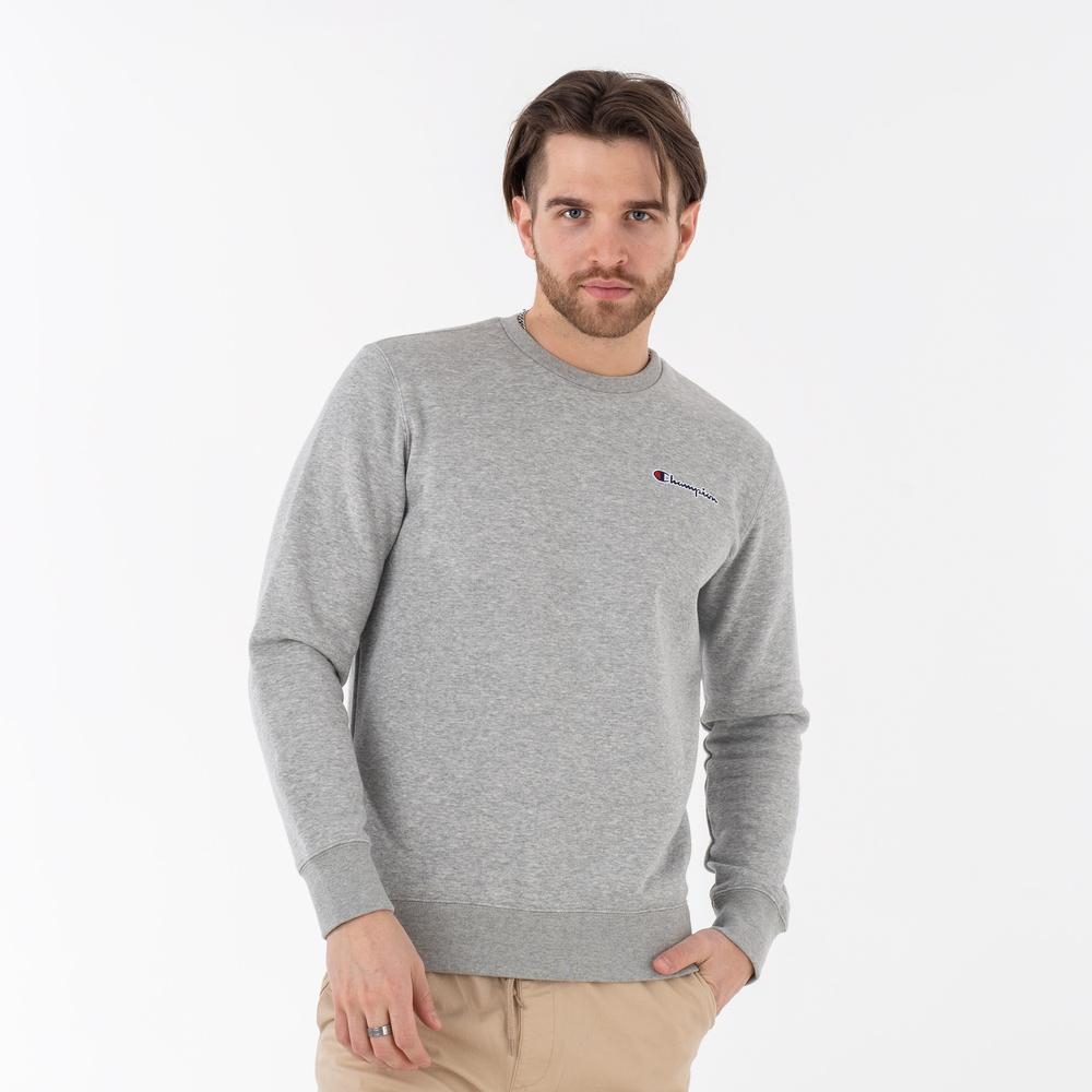 Pulóver Champion Crewneck Sweatshirt 217863-EM031 - szürke