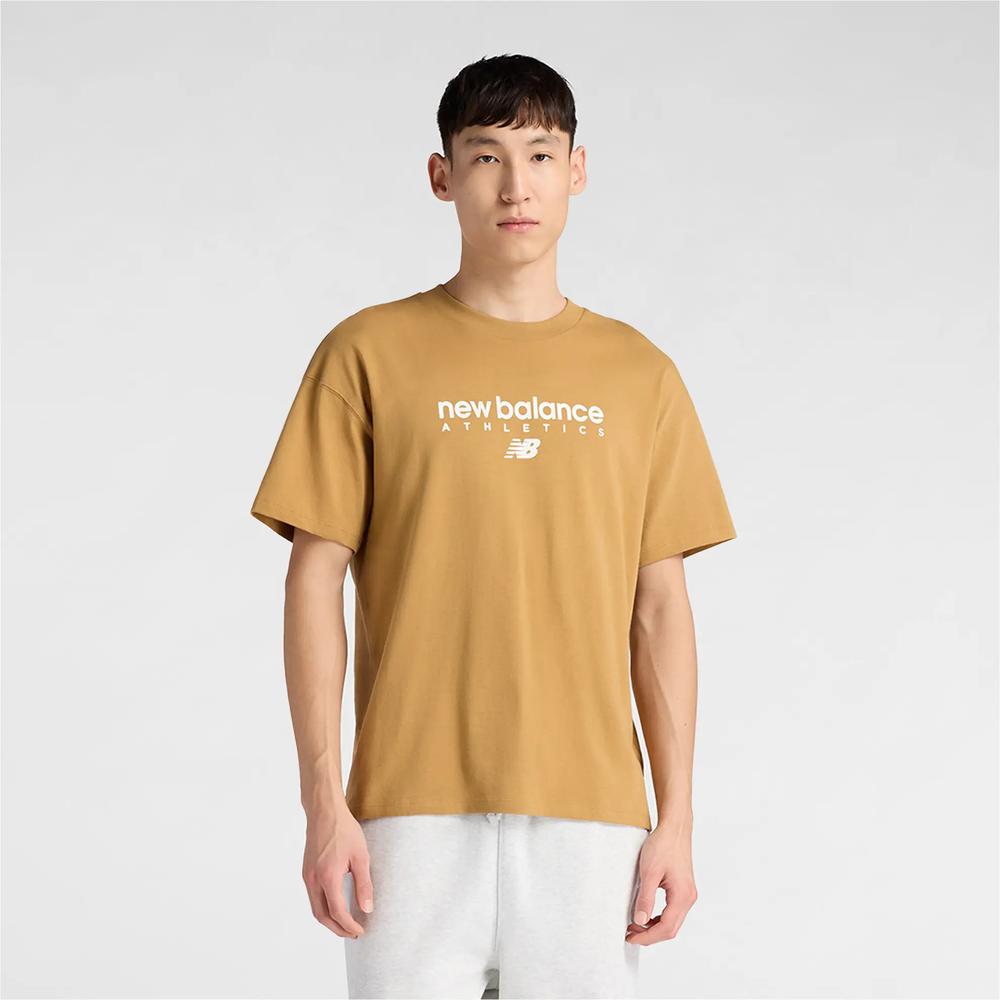 Férfi póló New Balance MT61D0U5ABG - narancs