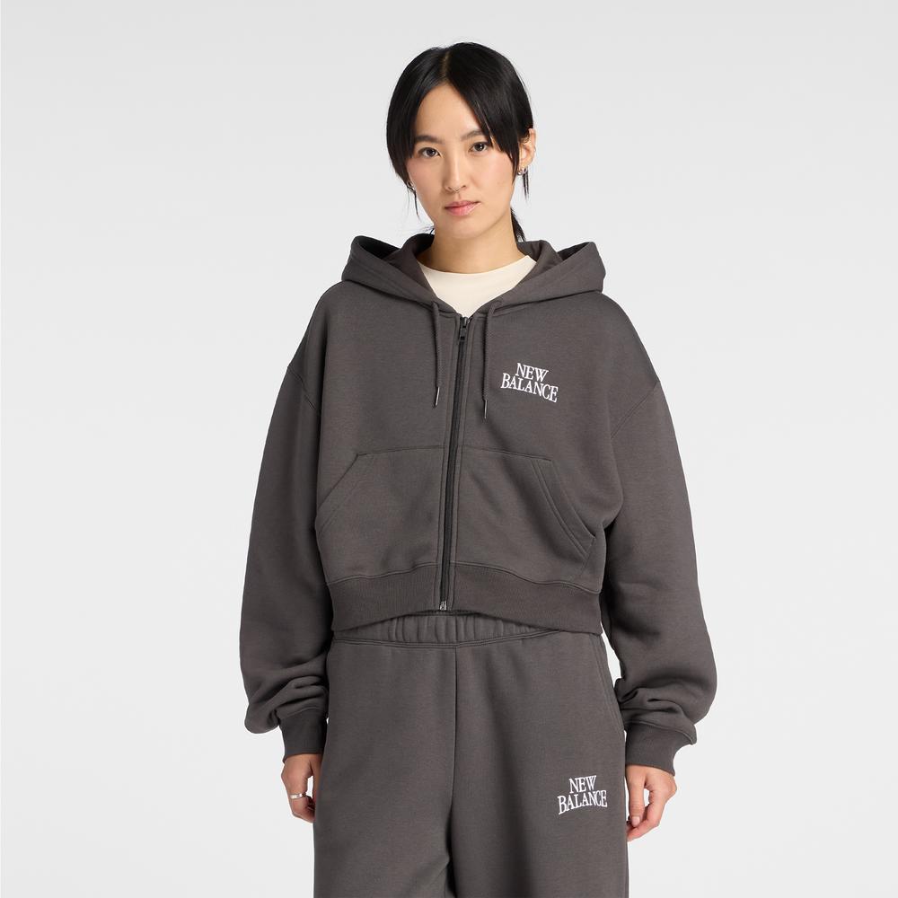 Női felső New Balance WJ61W2EEABR - szürke