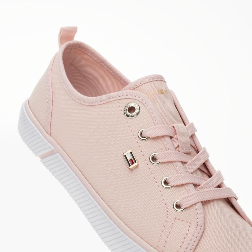 Cipő Tommy Hilfiger Vulc Canvas FW0FW08063-TJQ - rózsaszín