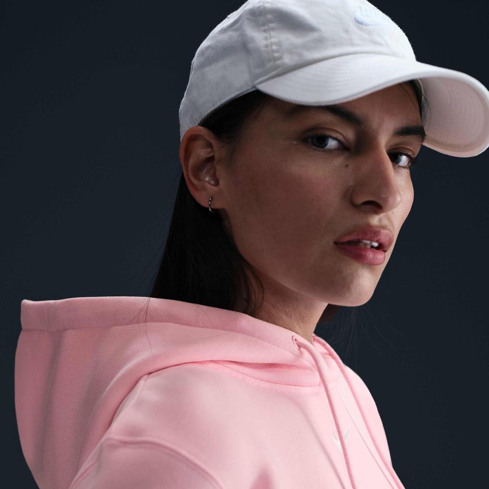 Pulóver női Nike Sportswear Phoenix Fleece HF6839-690 - rózsaszín
