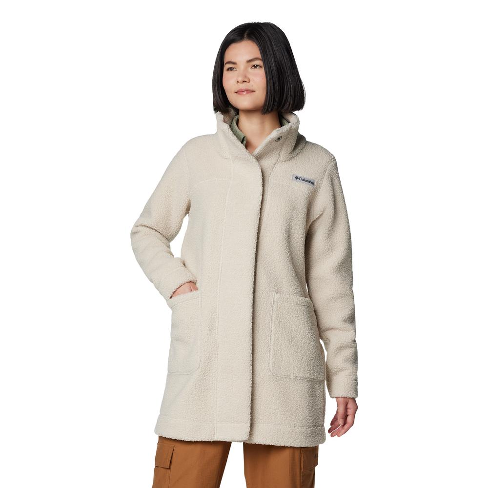Női dzseki Columbia Panorama Lon Sherpa Fleece 1862582278 - bézs