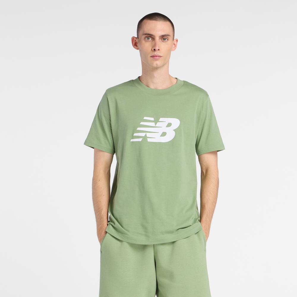 Férfi póló New Balance MT43906AAR - zöld