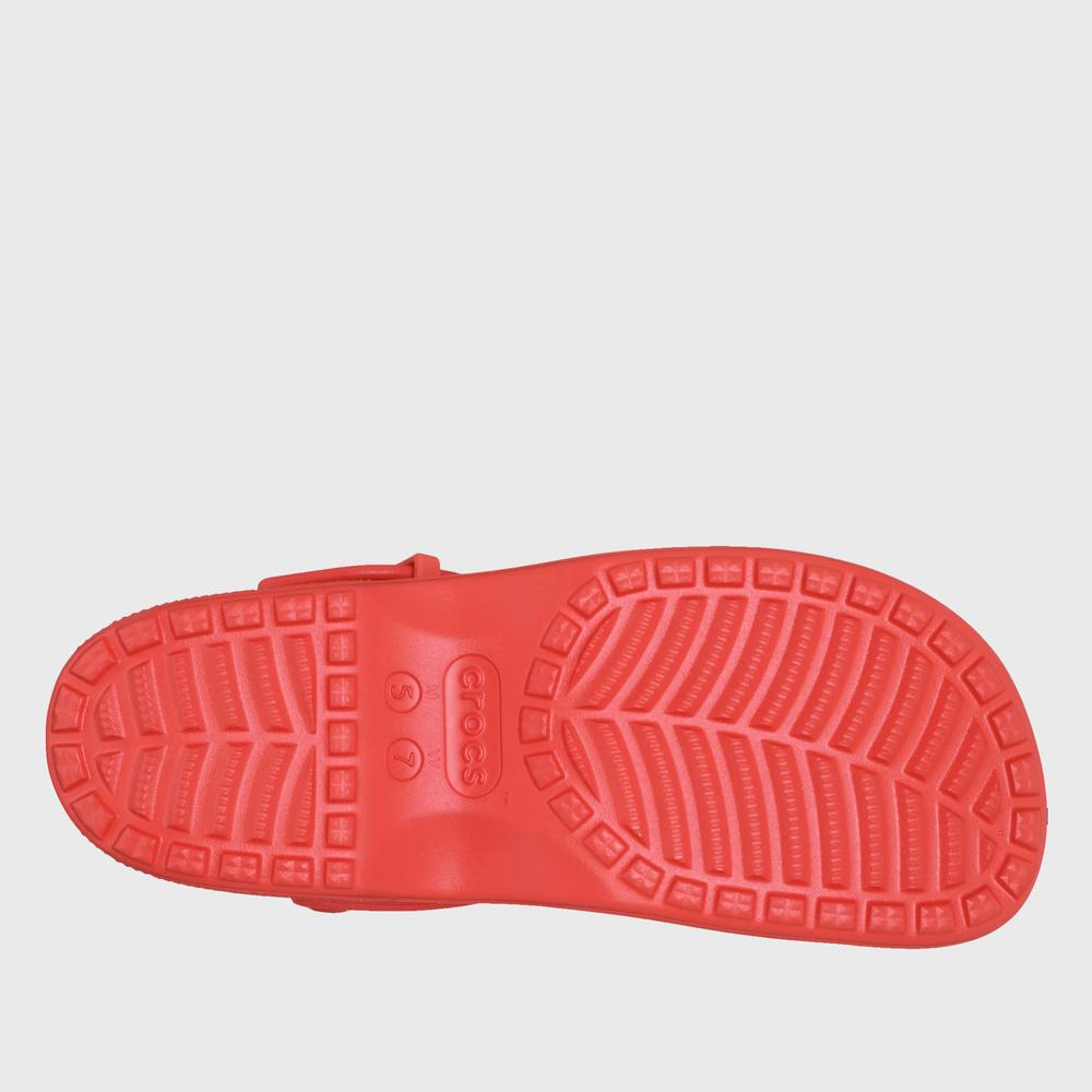 Flip Flop Crocs Classic Mary Jane 210581-6ZR - piros