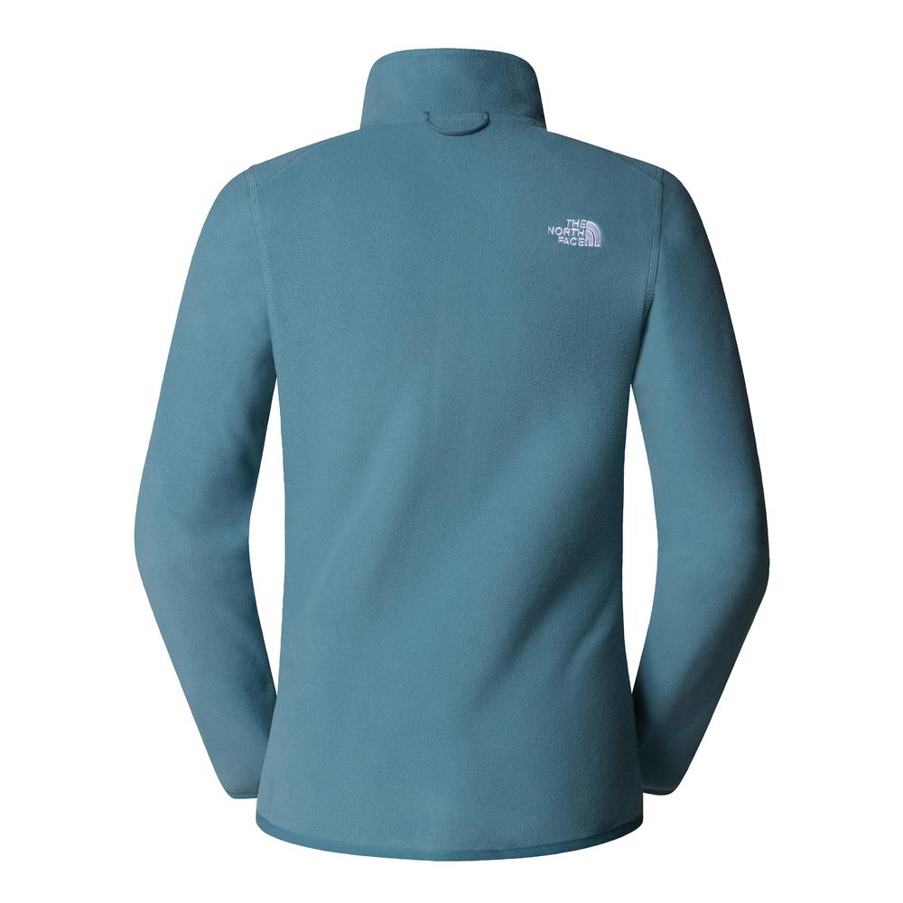 Női pulóver The North Face 100 Glacier Full-Zip Fleece 0A855O4221 - kék