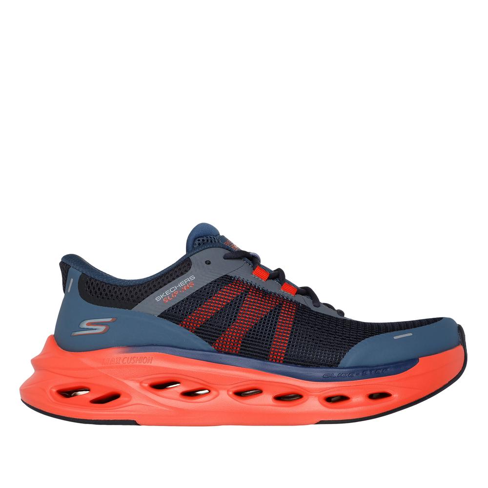 Cipő férfi Skechers Slip-ins: Max Cushioning Glide-Step Aberdeen 220422NVOR - sötétkék