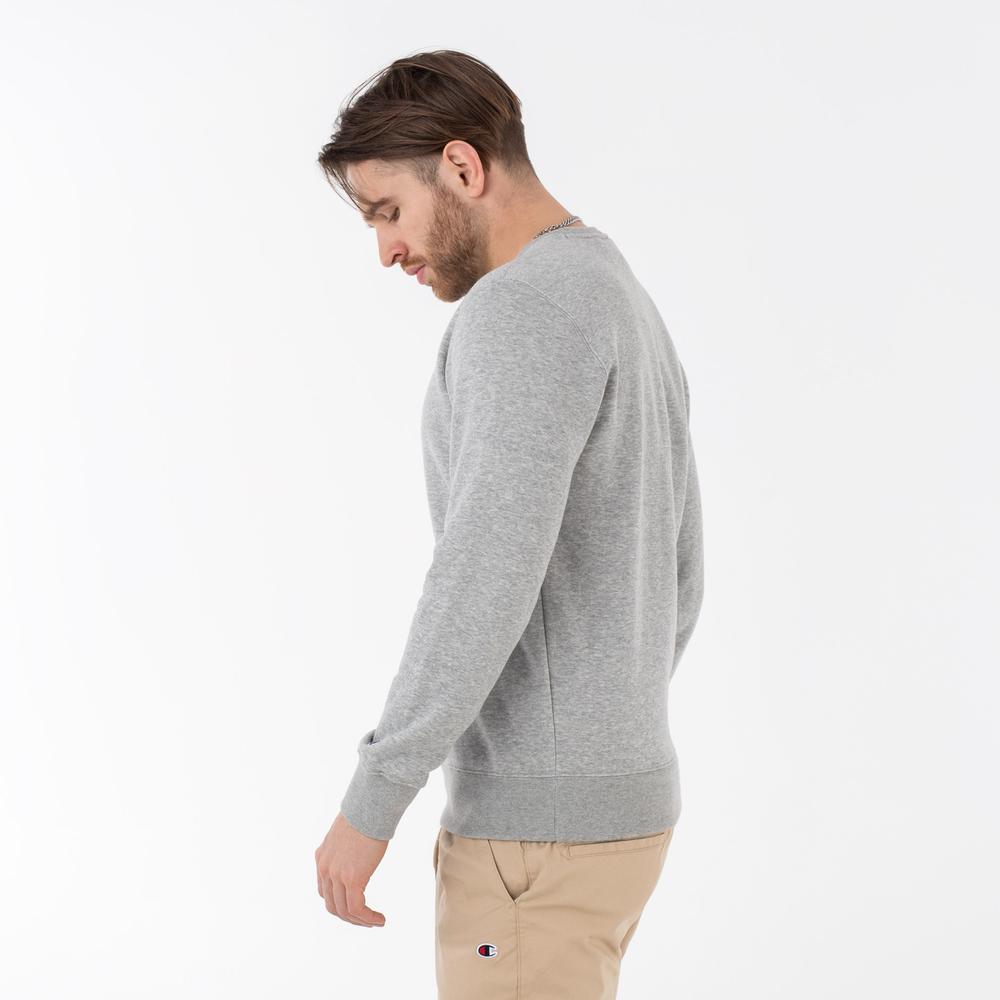 Pulóver Champion Crewneck Sweatshirt 217863-EM031 - szürke