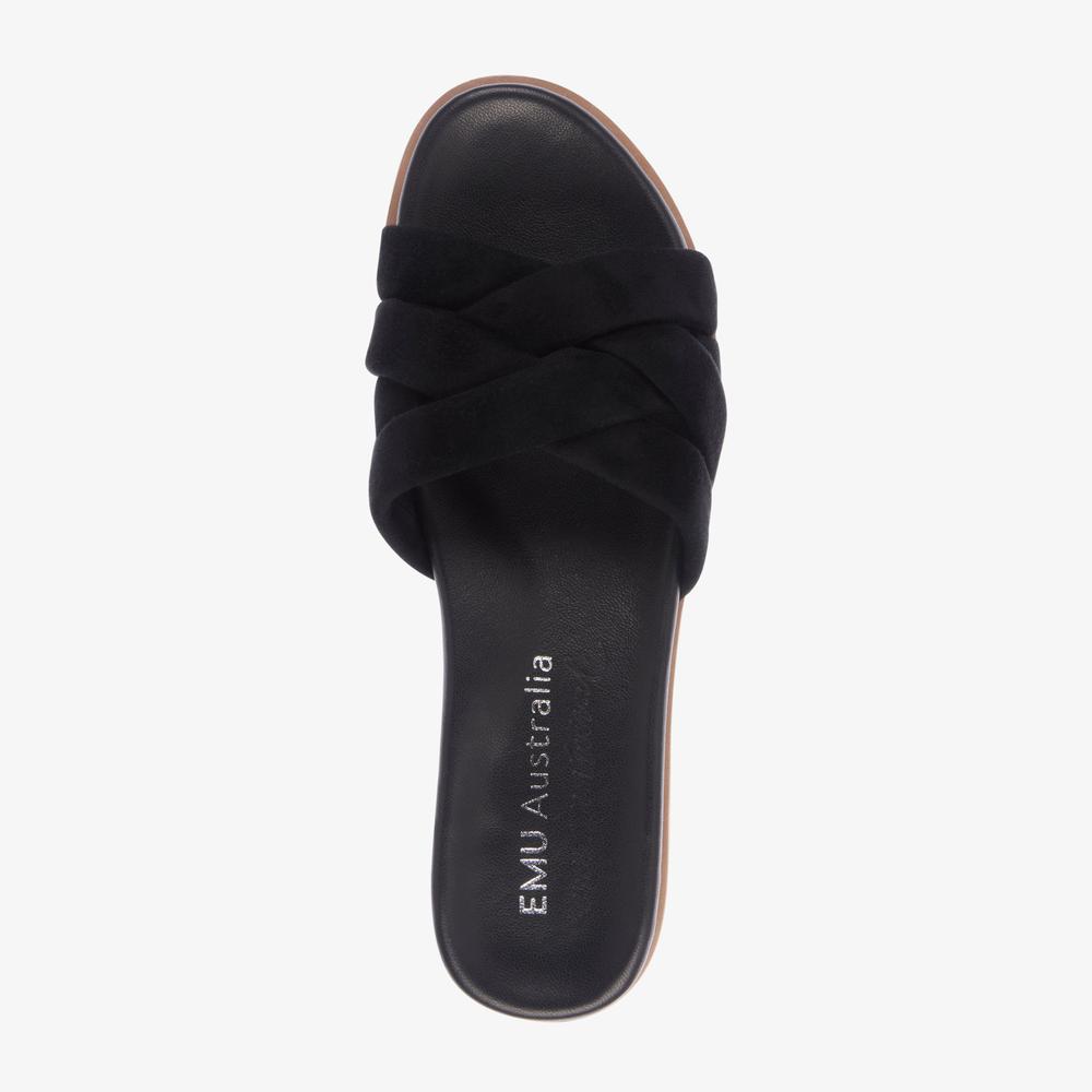 Flip Flop Emu Australia Ikara W13054BLAK - fekete