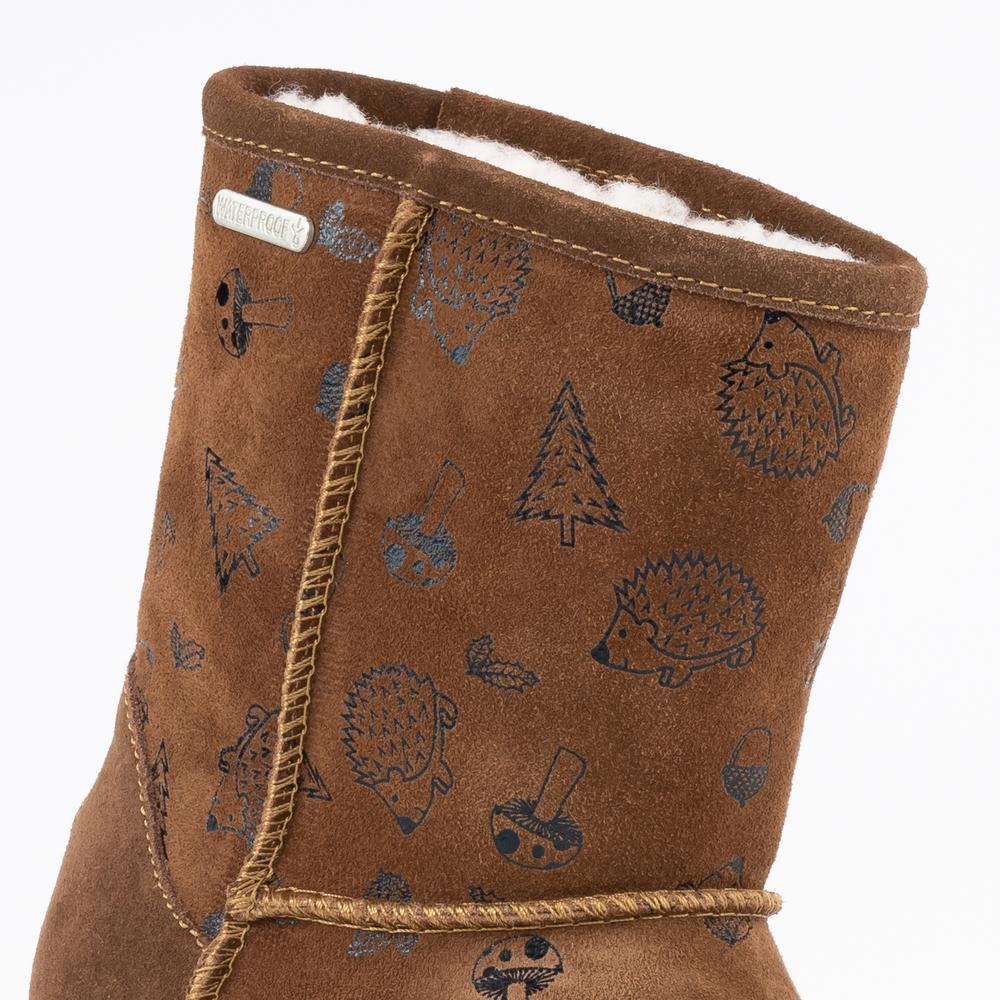 Cipő Emu Australia Woodland Brumby K12607OAK - barna