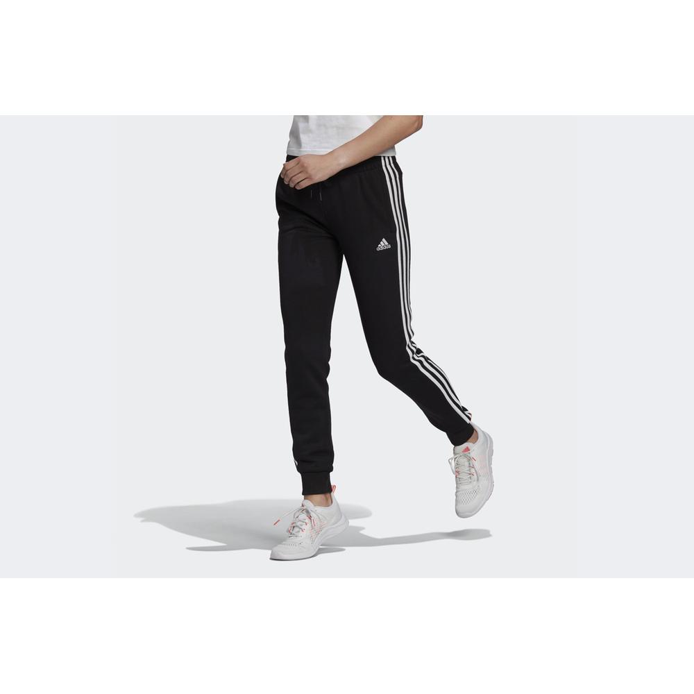 Alsonadrág adidas Essentials French Terry 3-Stripes GM8733 - fekete