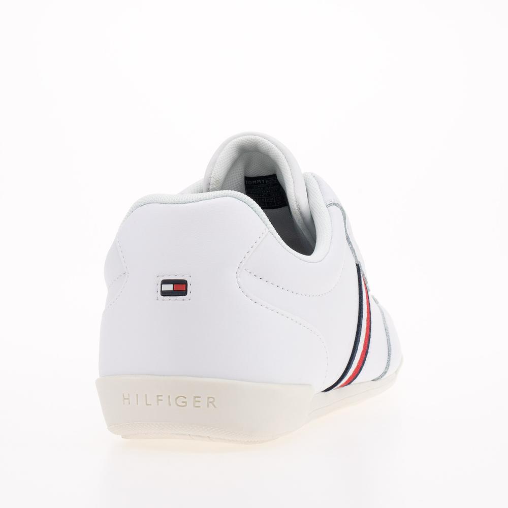 Cipő Tommy Hilfiger Classic LO Cupsole Leather FM0FM04277-YBR - fehér