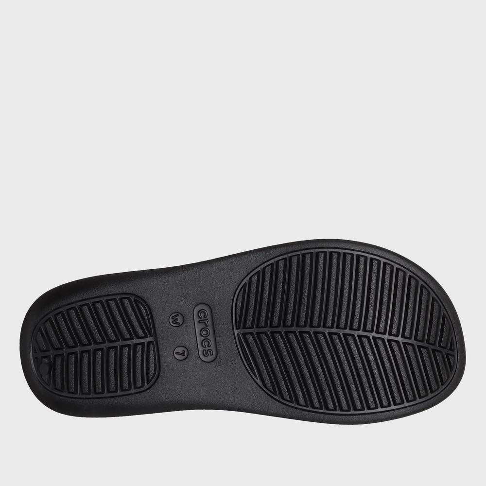 Flip Flop Crocs Getaway Platform Flip 209410-001 - fekete